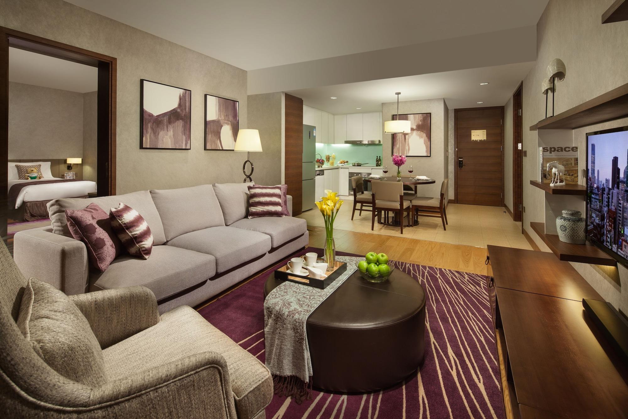 Ascott Raffles City Çengdu Dış mekan fotoğraf