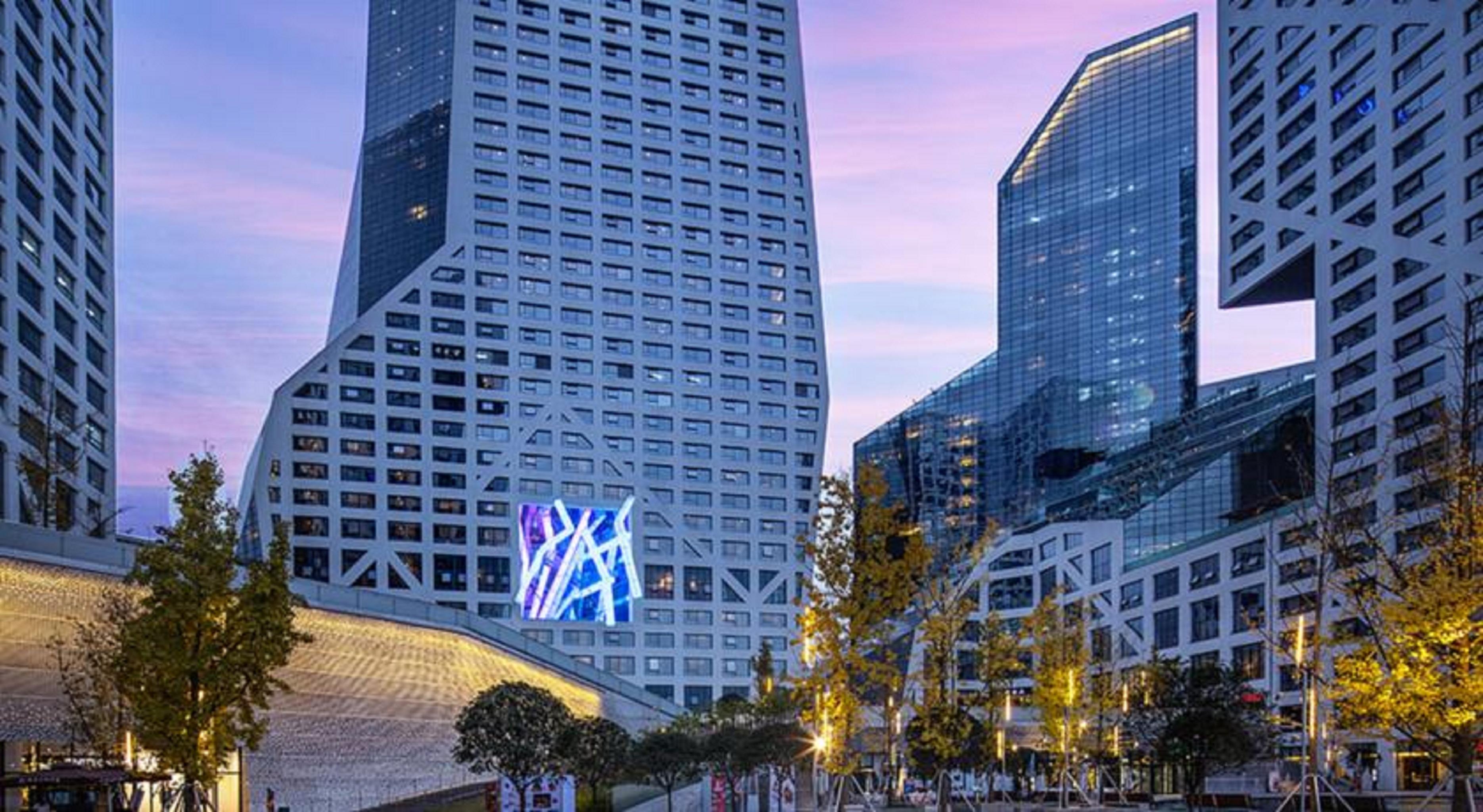 Ascott Raffles City Çengdu Dış mekan fotoğraf