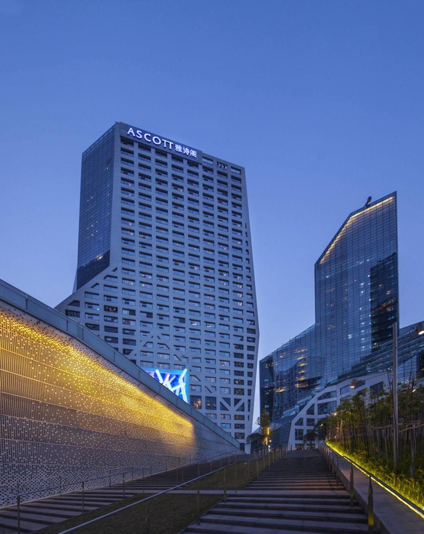 Ascott Raffles City Çengdu Dış mekan fotoğraf